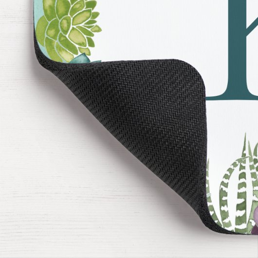 Monogrammm | Glück der Pflanze | Happines kaufen P Mousepad (Ecke)