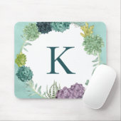 Monogrammm | Glück der Pflanze | Happines kaufen P Mousepad (Mit Mouse)