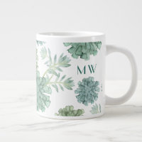 Monogrammm | Glück der Pflanze | Muster