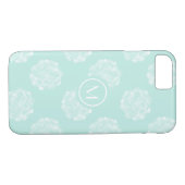 Monogrammm | Glück der Pflanze | Pastel Succulent  Case-Mate iPhone Hülle (Rückseite (Horizontal))