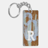 Monogrammm | Hafen Sunset Schlüsselanhänger (Vorderseite links)