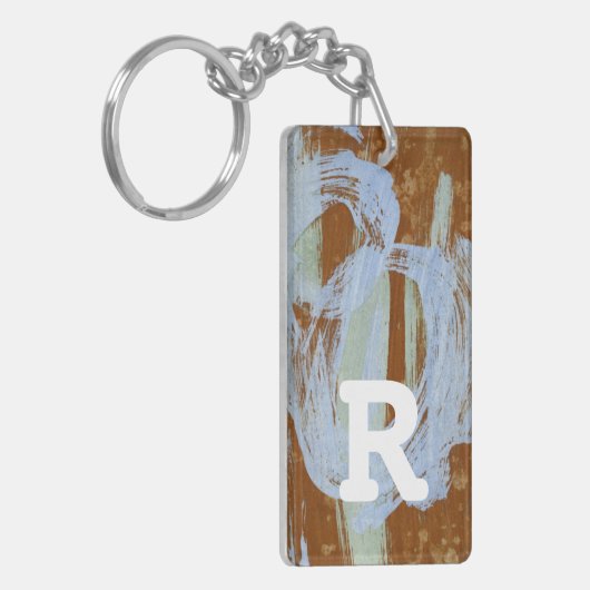 Monogrammm | Hafen Sunset Schlüsselanhänger (Vorderseite links)