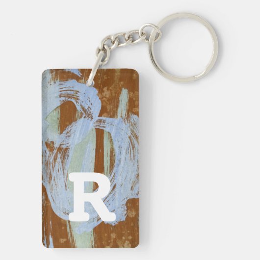 Monogrammm | Hafen Sunset Schlüsselanhänger (Rückseite)