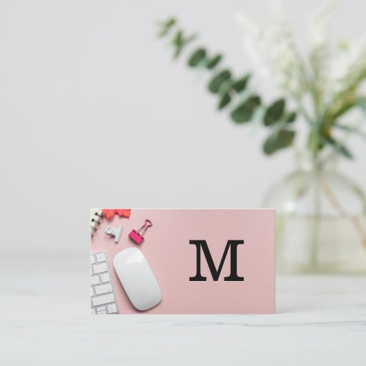 Monogrammm | Hintergrundinformationen über den Rau Visitenkarte (Stehend Vorderseite)