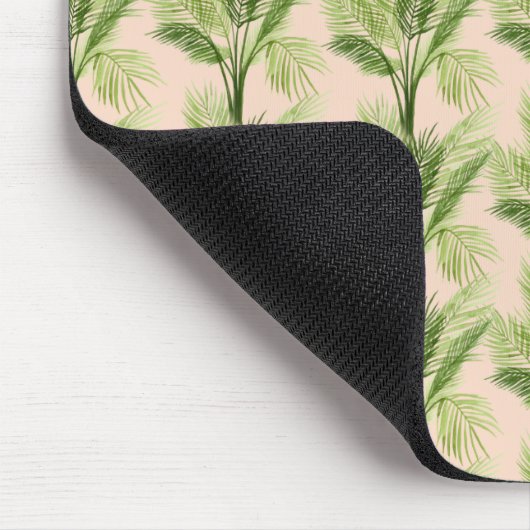 Monogrammm | Innenoase | Baumstruktur Muster Mousepad (Ecke)