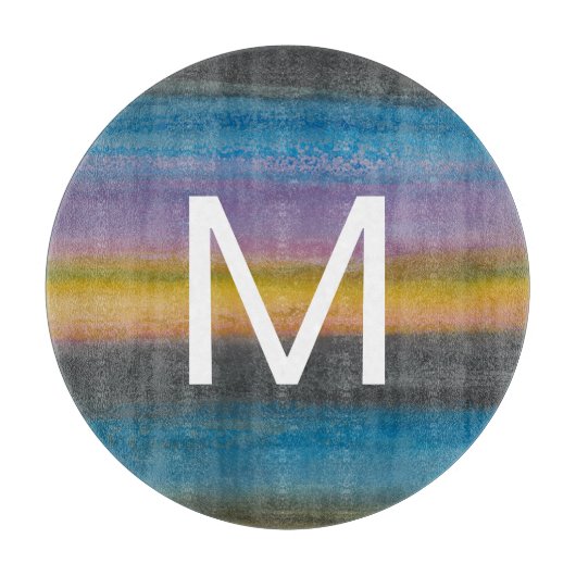 Monogrammm | Juniper Mist I Schneidebrett (Vorderseite)