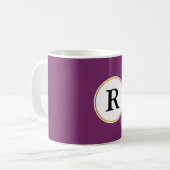 Monogrammm Kaffeetasse (Vorderseite Links)