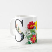 Monogrammm Kaffeetasse (Vorderseite Links)