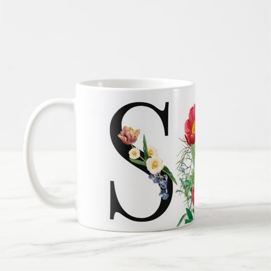 Monogrammm Kaffeetasse (Links)