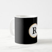 Monogrammm Kaffeetasse (Vorderseite Links)