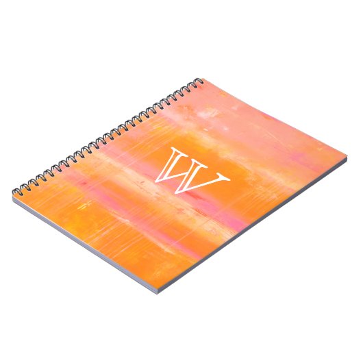 Monogrammm | Karibischer Luftraum Notizblock (Linke Seite)