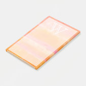 Monogrammm | Karibischer Luftraum Post-it Klebezettel (angewinkelt)