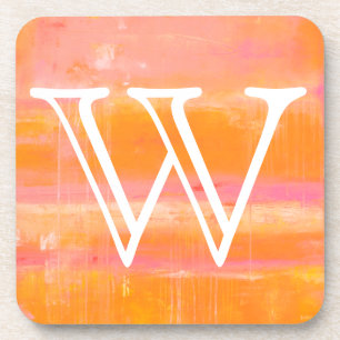 Monogrammm   Karibischer Luftraum Untersetzer