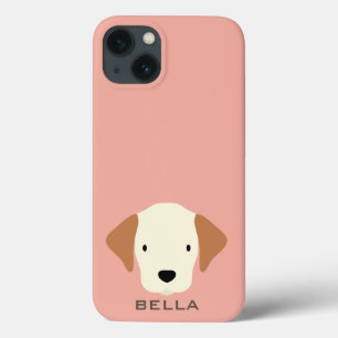 Monogrammm. Kinderregel! Niedlicher Welpenhund. Case-Mate iPhone Hülle