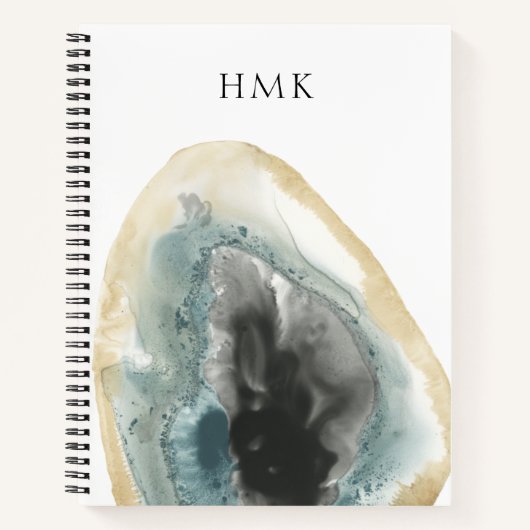 Monogrammm | Kulturgewässer III Notizblock (Vorderseite)