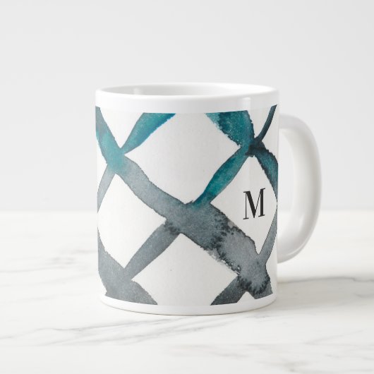 Monogrammm | La Mer VI Jumbo-Tasse (Vorderseite Rechts)
