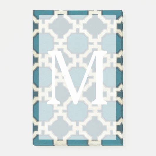 Monogrammm | Marktmotive VI Post-it Klebezettel (Vorderseite)