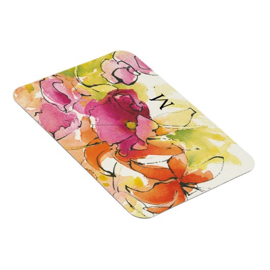 Monogrammm | Mitte Juli Magnet (Rechte Seite)