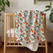 Monogrammm | Mittelalterliche Weihnachtshunde Sherpadecke