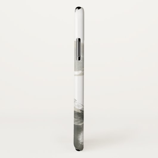 Monogrammm | Monochrome Dynamik Case-Mate iPhone Hülle (Hinten/Rechts)