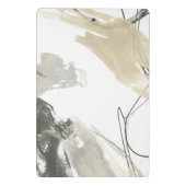 Monogrammm | Monochrome Dynamik Mini Klemmbrett (Rückseite)