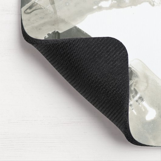 Monogrammm | Monochrome Dynamik Mousepad (Ecke)