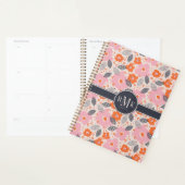 Monogrammm | Niedliches Retro-Muster Planer (Anzeige)