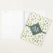 Monogrammm | Niedliches Stehendes Muster Planer (Anzeige)