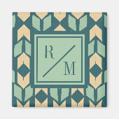 Monogrammm | Outdoor Geo Step | Geometrischer Aqua Magnet (Vorne)