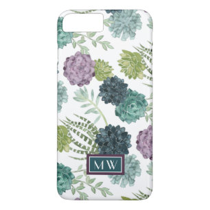 Monogrammm   Pflanze Happy Collection Succulent Pa Case-Mate iPhone Hülle