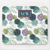 Monogrammm | Pflanze Happy Collection Succulent Pa Mousepad (Vorne)