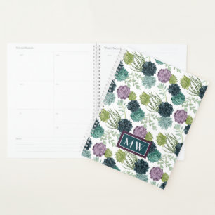 Monogrammm Pflanze Happy Collection Succulent Pa Planer