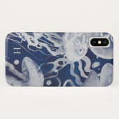 Monogrammm | Quallen im Schiffsverbund Case-Mate iPhone Hülle (Rückseite (Horizontal))