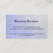 Monogrammm | Radial | Textur Visitenkarte (Rückseite)