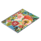 Monogrammm | Secret Garden Floral III Notizblock (Linke Seite)