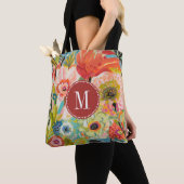 Monogrammm| Secret Garden Floral III Tasche (Von Nahem)