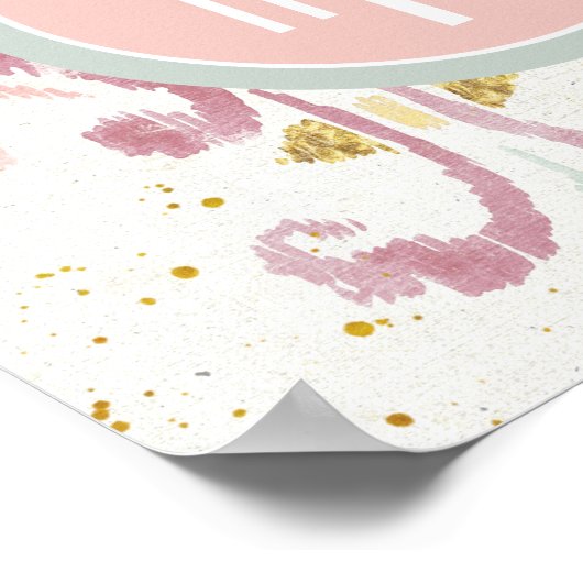 Monogrammm | Soft Deko Pattern (Ecke)