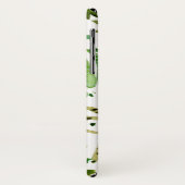 Monogrammm | Sukkuläres Feld I Case-Mate iPhone Hülle (Hinten/Links)