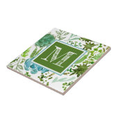 Monogrammm | Sukkuläres Feld I Fliese (Seite)