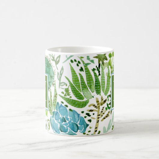 Monogrammm | Sukkuläres Feld I Kaffeetasse (Mittel)