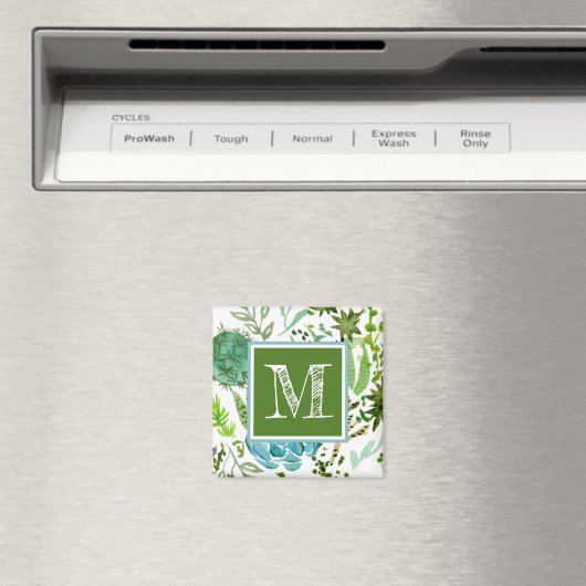 Monogrammm | Sukkuläres Feld I Magnet (In Situ (Geschirrspüler))