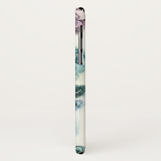 Monogrammm | Sukkulenten-Cluster Case-Mate iPhone Hülle (Hinten/Links)