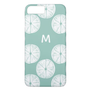 Monogrammm Taco über Liebe Aquamarines Limones Case-Mate iPhone Hülle