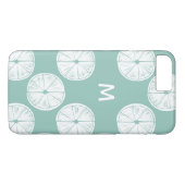 Monogrammm | Taco über Liebe | Aquamarines Limones Case-Mate iPhone Hülle (Rückseite (Horizontal))