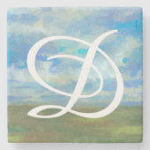 Monogrammm | Tag II Steinuntersetzer (Vorderseite)