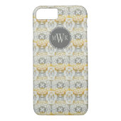 Monogrammm | Tapestry Rosette II Case-Mate iPhone Hülle (Rückseite)