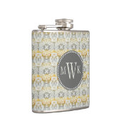 Monogrammm | Tapestry Rosette II Flachmann (Rechts)