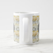 Monogrammm | Tapestry Rosette II Jumbo-Tasse (Rückseite)