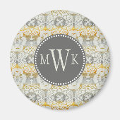 Monogrammm | Tapestry Rosette II Magnet (Vorne)