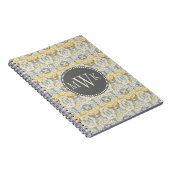 Monogrammm | Tapestry Rosette II Notizblock (Rechte Seite)